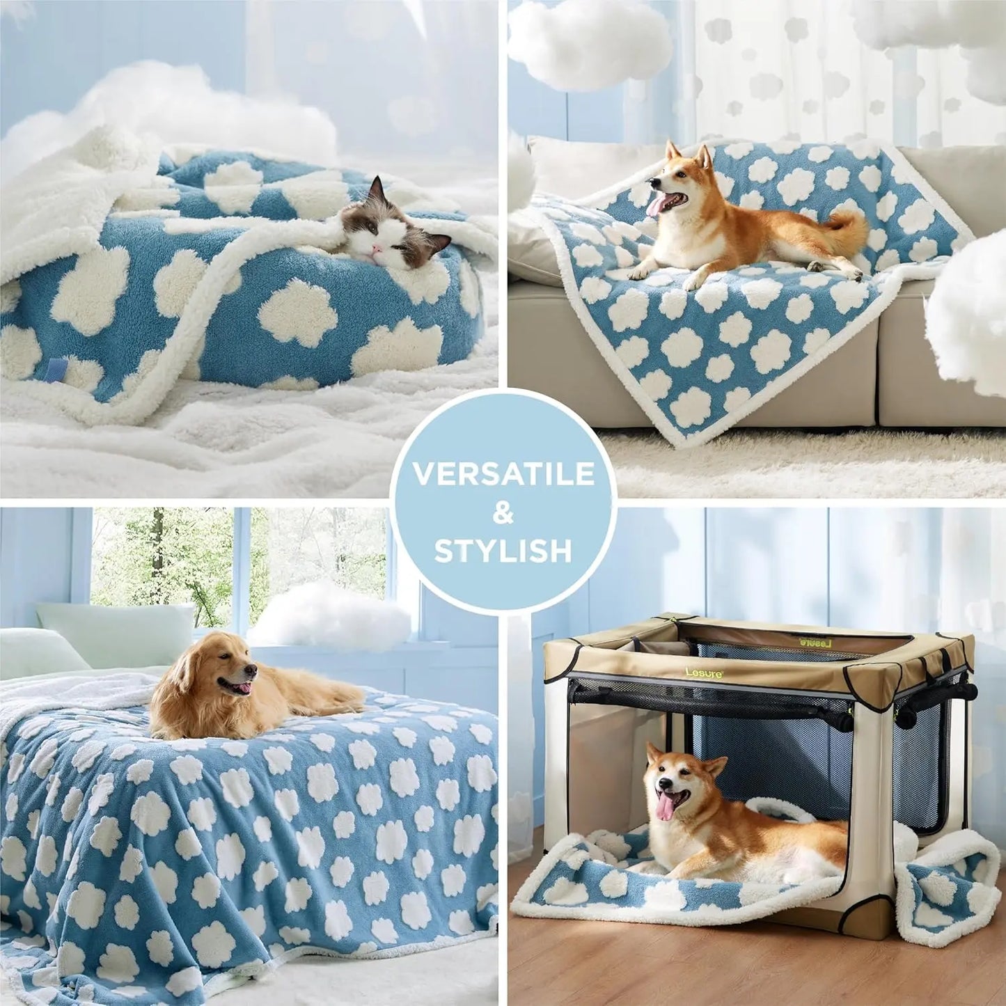 Waterproof Pet Blanket for Dogs & Cats