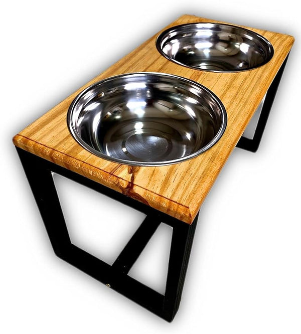 Double Tall Dog Feeder Size G